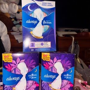 3 Always Infinity FlexFoam Pads - Blue and Purple